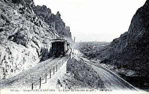 EL-KANTARA - GORGES - LIGNE DES CHEMINS DE FER
